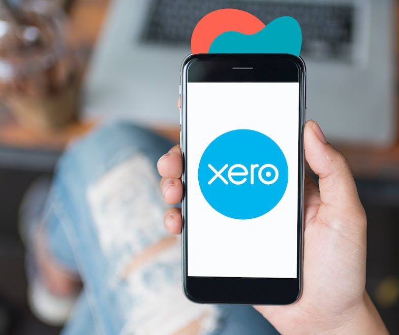Xero software on mobile phone
